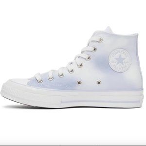 NEW CONVERSE CHUCK 70 CLOUD SWIRL WHITE WOMEN 9.5 MEN 7.5 SNEAKER HI TOP…